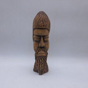 Wooden Viking Statue